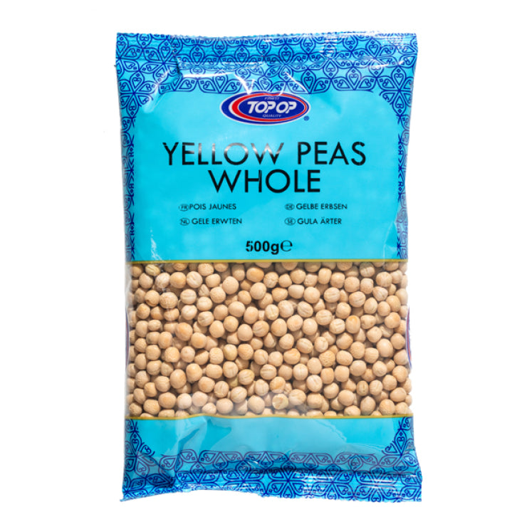 TOP OP YELLOW PEAS WHOLE 500G