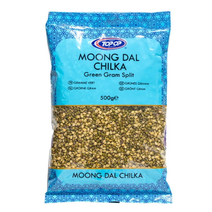 TOP OP MOONG DAL CHILKA 500G