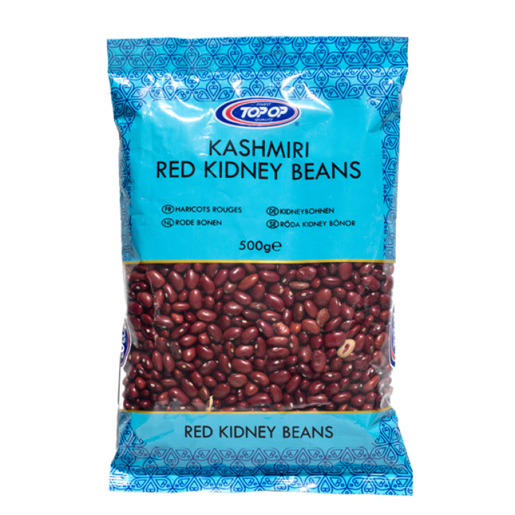 TOP OP KASHMIRI RED KIDNEY BEANS 500G