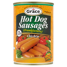 GRACE HOT DOG SAUSAGES CHICKEN