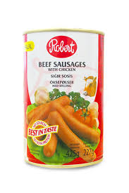 ROBERT BEEF SAUSAGES WITH CHICKEN 425G