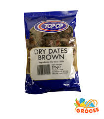 TOP OP DRY DATES BROWN 375G