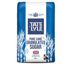 TATE LYLE PURE CANE GRANULATED SUGAR 1KG