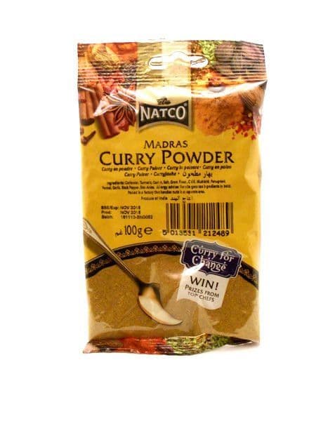 Natco MADARAS CURRY POWDER 1KG
