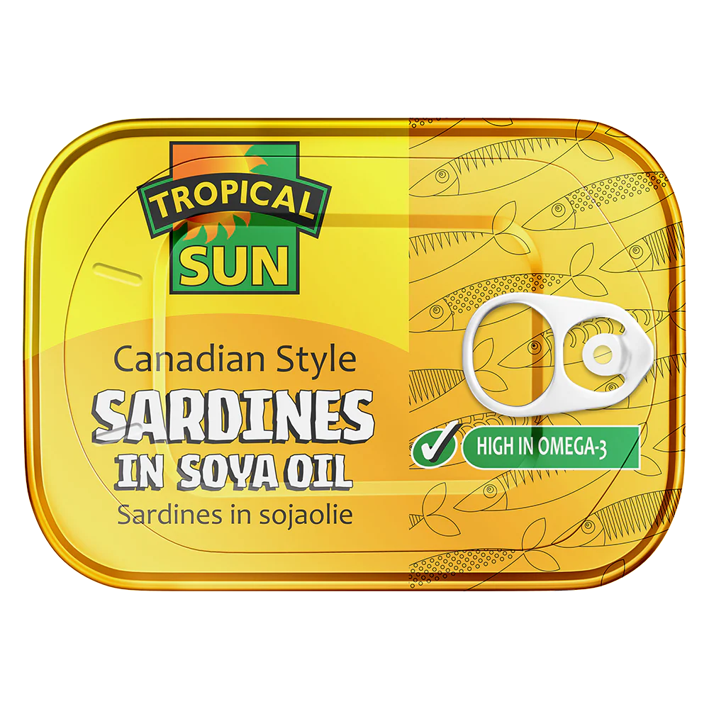 TROPICAL SUN SARDINES IN SOYA OIL