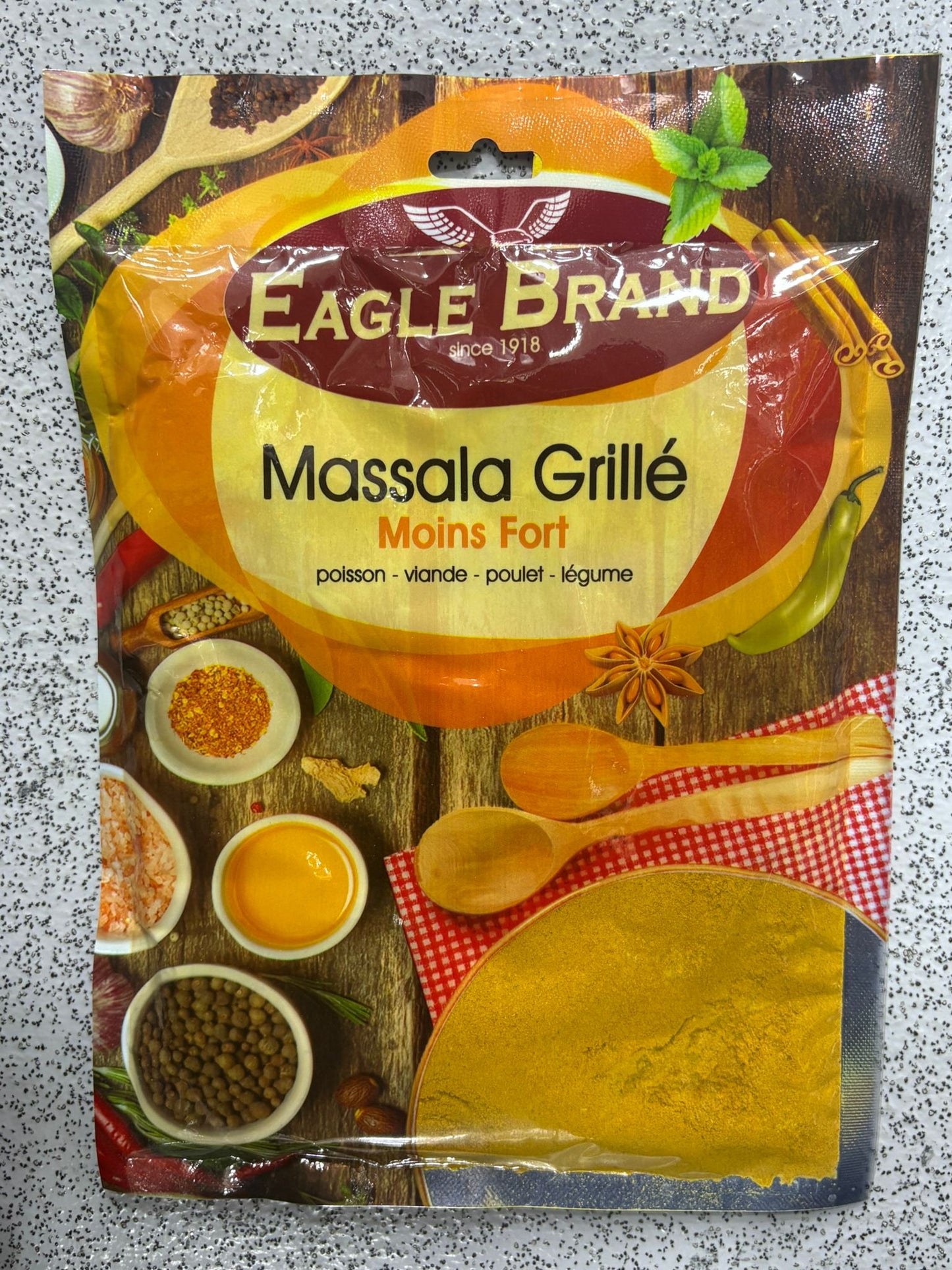EAGLE BRAND MASSALA GRILLE MOINS FORT 200G