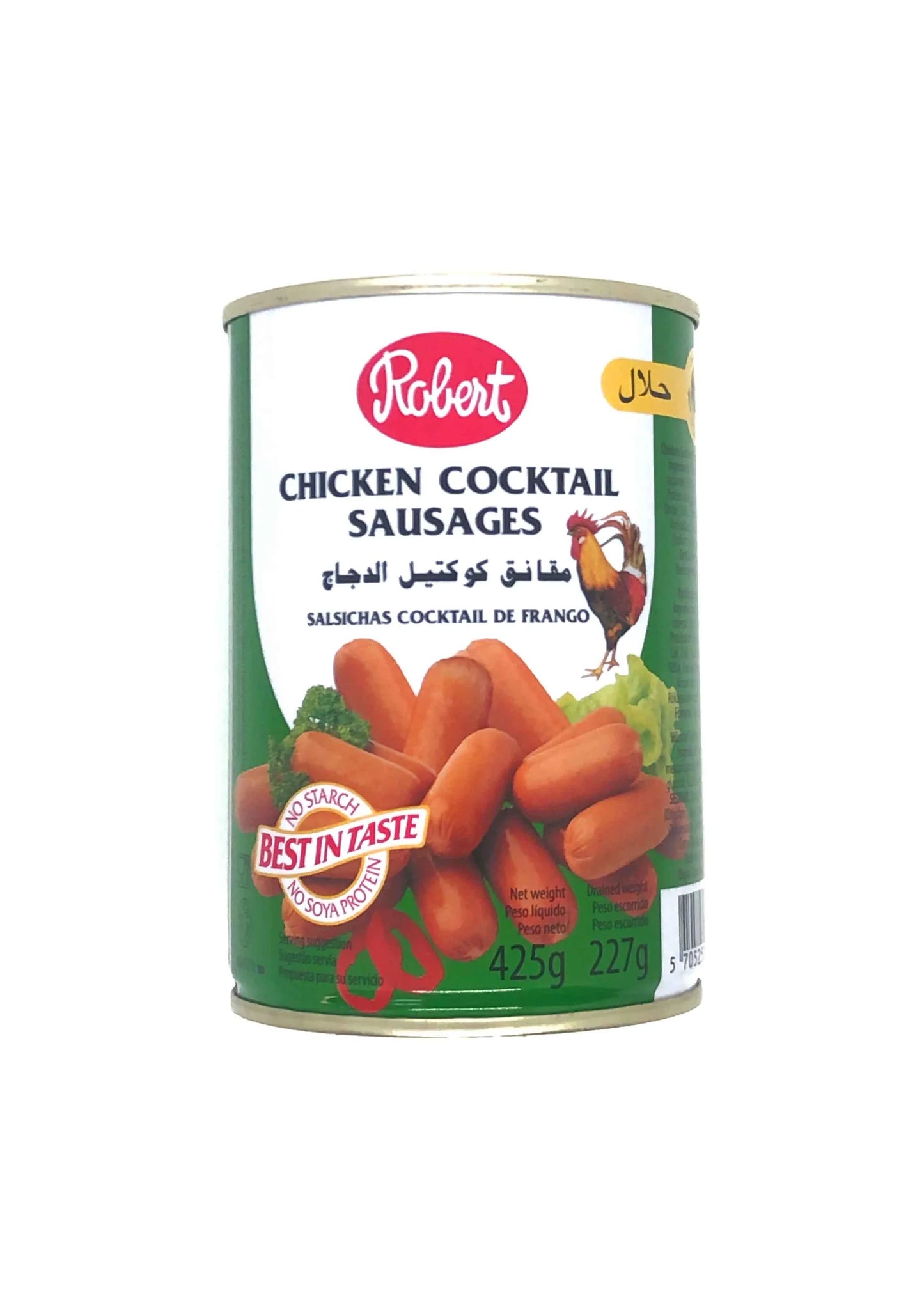 ROBERT CHICKEN COCKTAIL SAUSAGES 425G