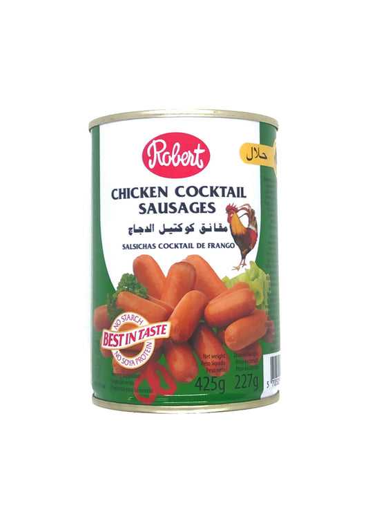 ROBERT CHICKEN COCKTAIL SAUSAGES 425G