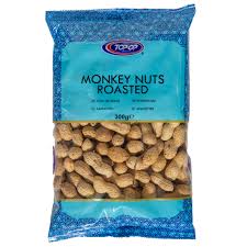 TOP OP MONKEY NUTS ROASTED 300G