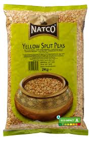 Natco Yellow split peas 500g