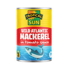 TROPICAL SUN WILD ATLANTIC MACKEREL 400G
