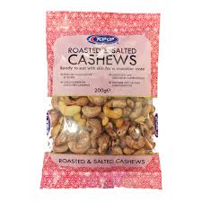 TOP OP ROASTED AND SALTED CASHEW 750G