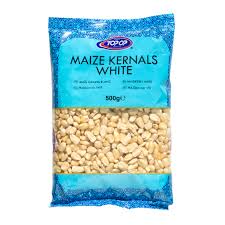 TOP OP MAIZE KERNELS WHITE 500G
