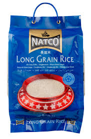 NATCO LONG GRAIN RICE 5KG