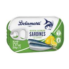 DELAMARIS WITH LEMON SARDINES