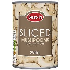 BEST IN SLICED MUSHROOMS 290G