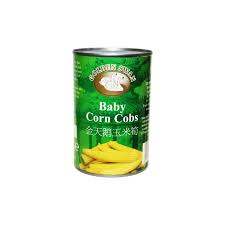 GOLDEN SWAN BABY CORN COBS IN SALTED WATER