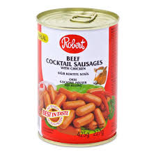 ROBERT BEEF COCKTAIL SAUSAGES 425G