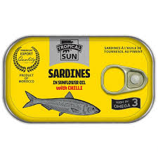 TROPICAL SARDINES IN SUNFLOWER OIL