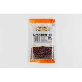 FUDCO CRANBERRIES 250gms
