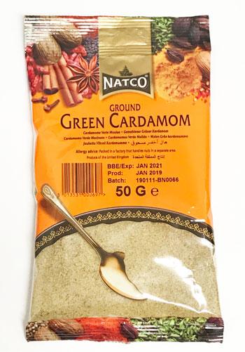 Natco Ground green cardamom 50g