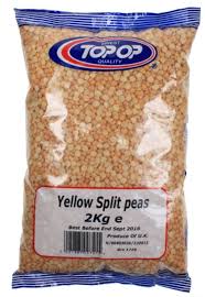 TOP OP YELLOW SPLIT PEAS 2KG