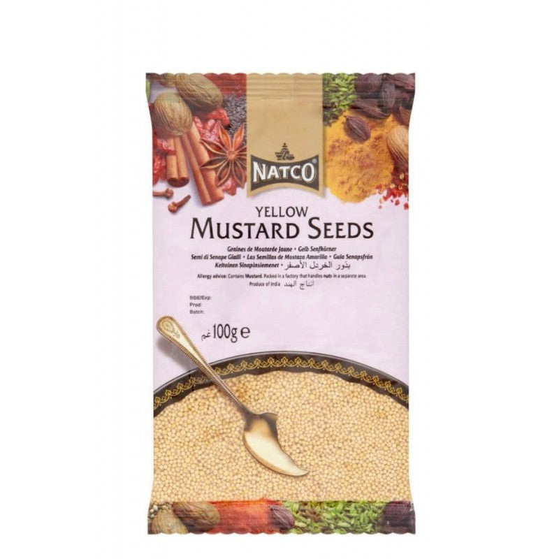 Natco Yellow Mustard Seeds 100g